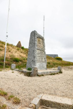 Fransa 'nın Granville şehrinde gerçekleşen bir olayın anısına heykel
