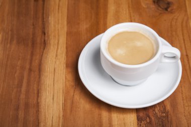 kahve köpüğü ile