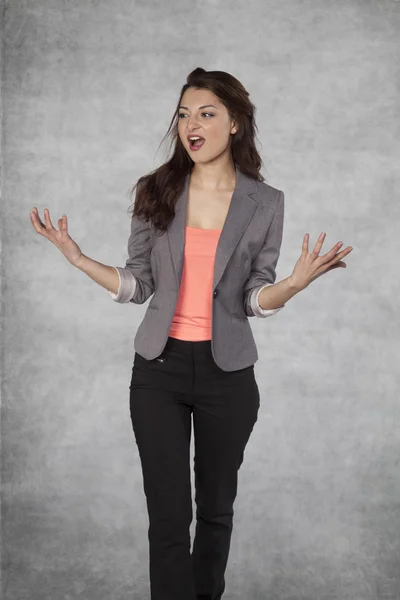 Mujer de negocios frustrada — Foto de Stock