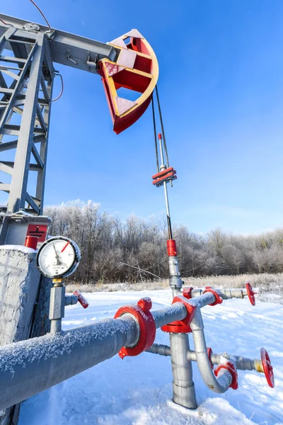 Petrol Pompası Kış Işi Yağ Basıncı Göstergesi Atm Gösteriyor Max — Stok fotoğraf