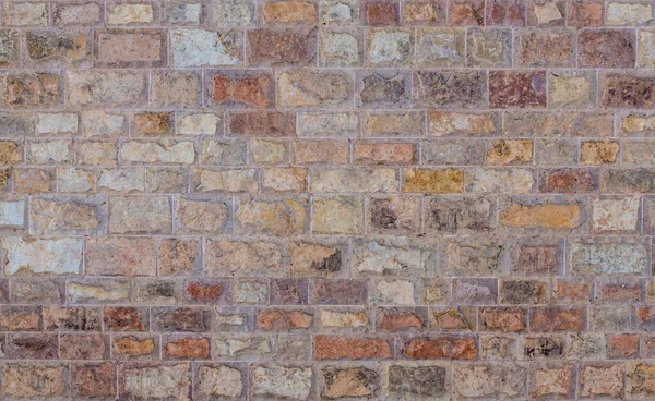 Кирпичный Лист Высечен Камень Текстура Чистый Кафель Фона Прямоугольная Мозаика — стоковое фото