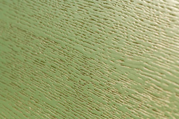 Pearlescent Green Paint Polish Close Oak Texture Natural Wood Grain — Stock Photo, Image