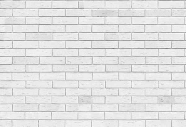 Seamless texture White Brick in winter frost. Tiling clean for background pattern. Rectangle mosaic tiles wall high resolution. Old or artificially aged in production