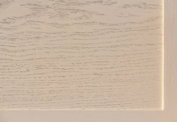 Sarok Fehér Keret Textúra Tömör Tölgy Természetes Fából Készült Magmintákkal — Stock Fotó
