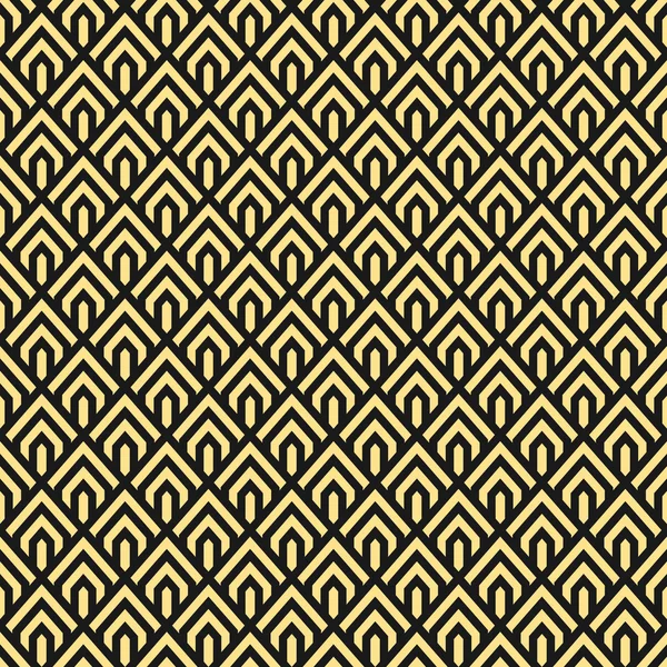 Art Deco patrón de fondo de pantalla vintage sin costuras. Patrón decorativo geométrico . — Archivo Imágenes Vectoriales