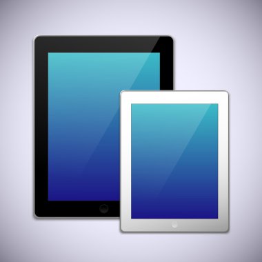 gerçekçi tablet pc bilgisayar