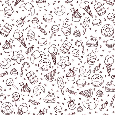 tatlılar ve pişirme tatlıları Patten'in