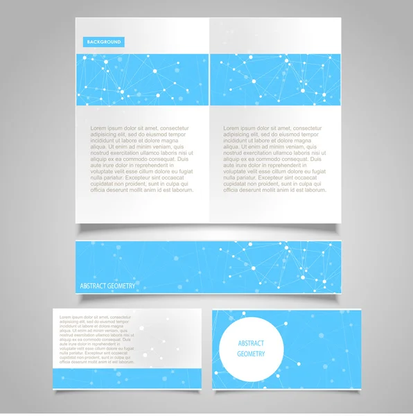 Broşür sayfası, afiş ve kartvizit