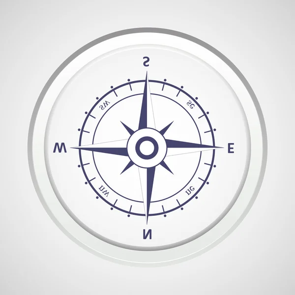Ветряный компас — стоковый вектор