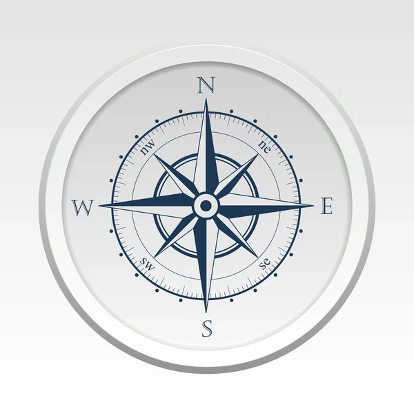 Větrná růžice kompasu — Stockový vektor