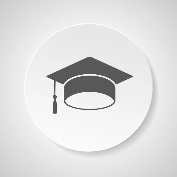 Graduation hat — Stock Vector