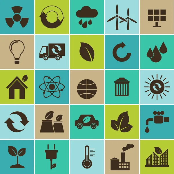 Ekoloji düz malzeme tasarım konsepti ile ekoloji