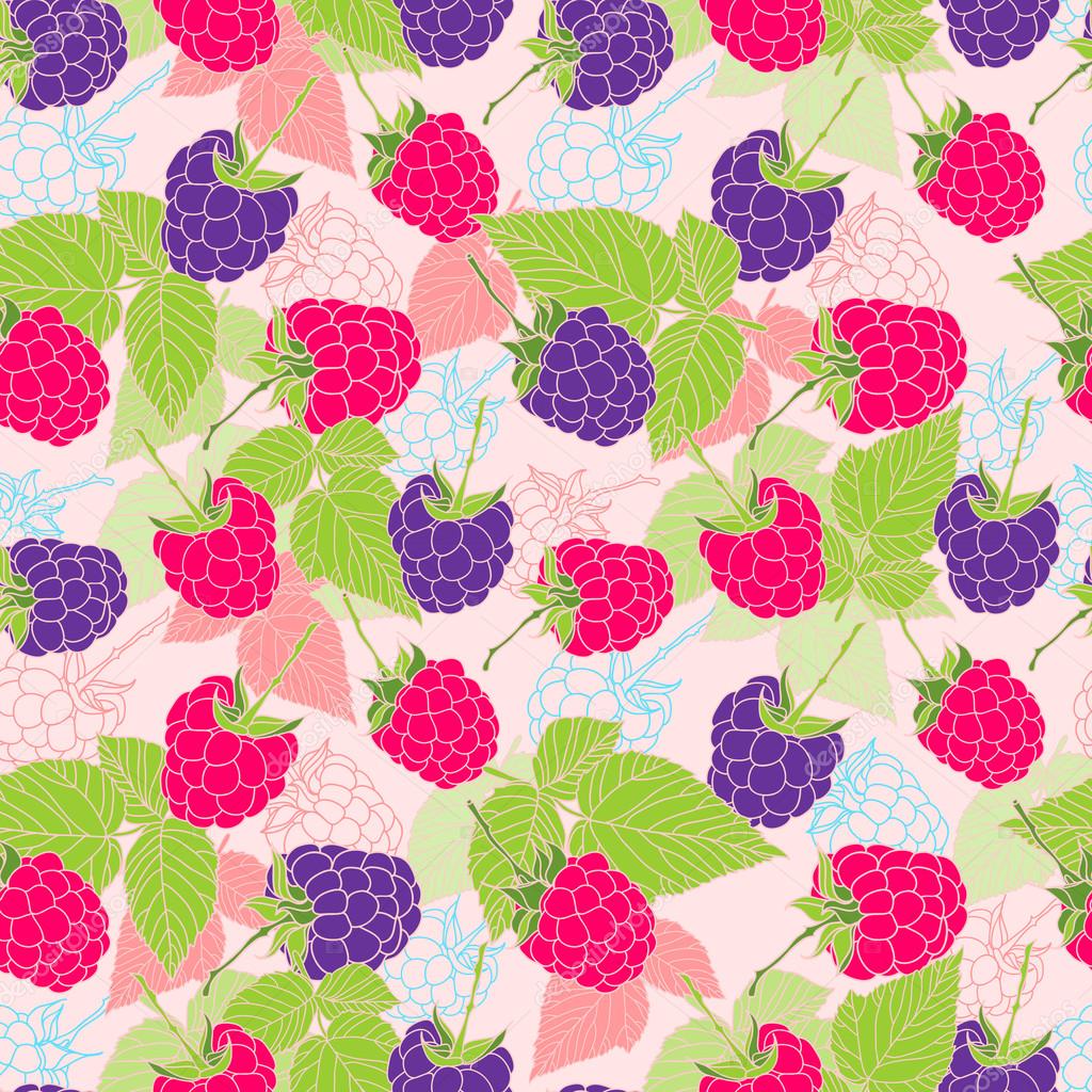 Raspberry  pattern