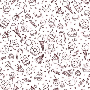 tatlılar ve pişirme tatlıları Patten'in