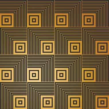art deco dikişsiz desen