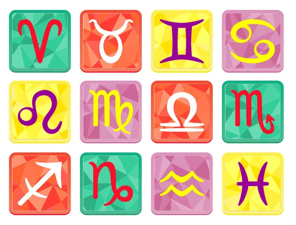 Horoscope zodiacal — Image vectorielle