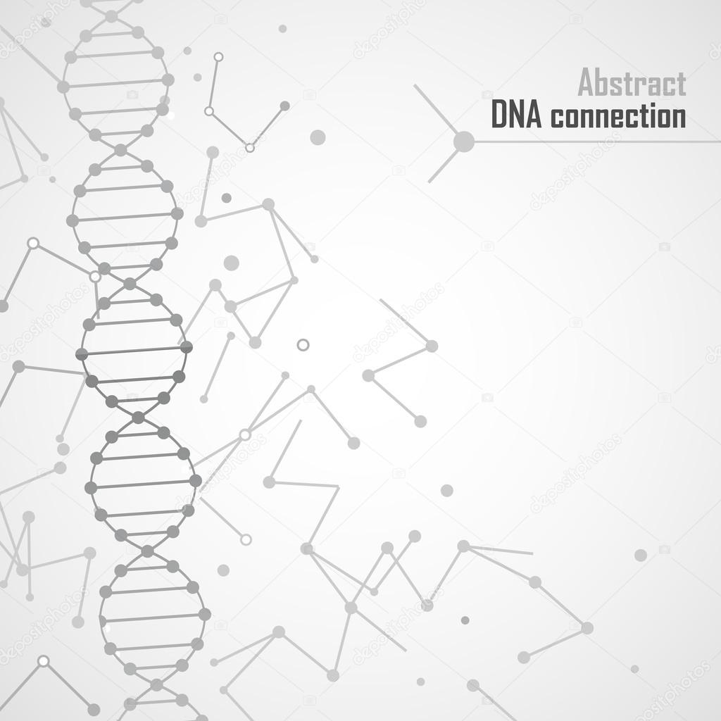 Medical dna connection icon element