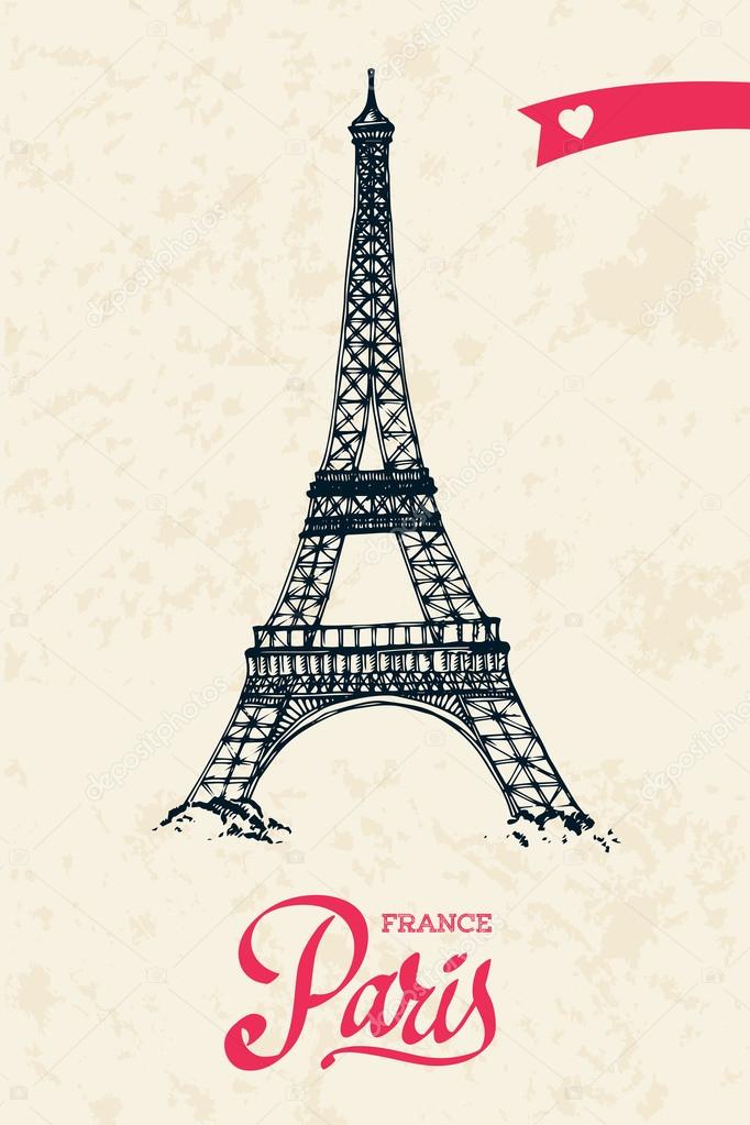Eiffel tower  illustration
