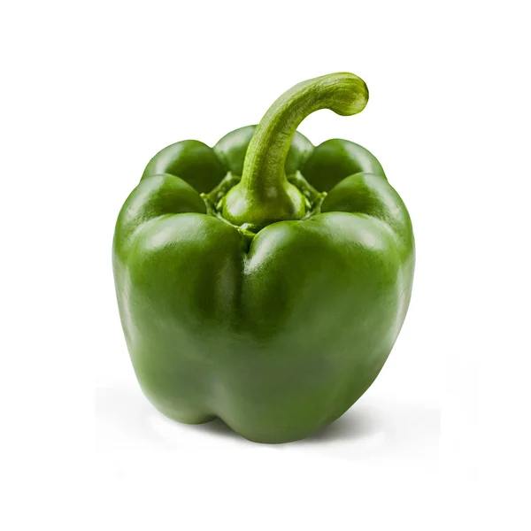 Green bell pepper — Stock Photo, Image