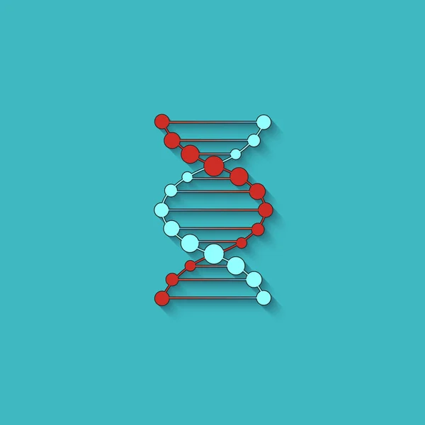 DNA połączenie spirali — Wektor stockowy