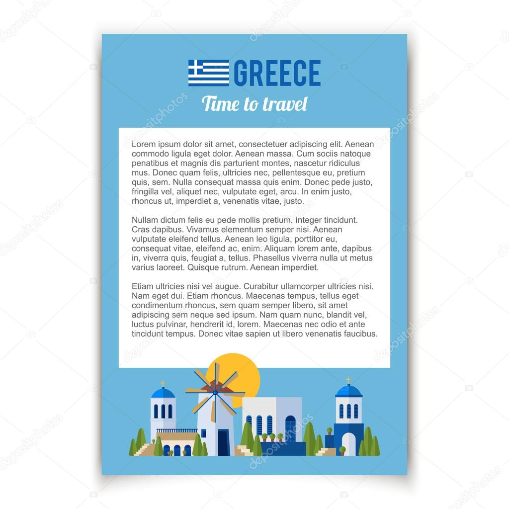 Greece Landmarks banner