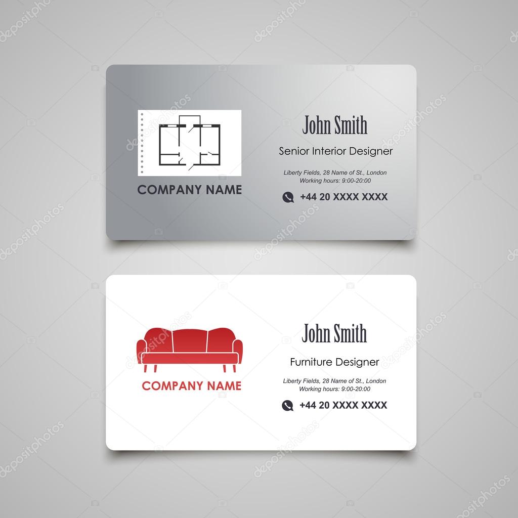 Interior Designer business card