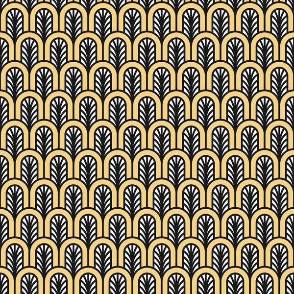 Seamless vintage wallpaper pattern — Stock Vector