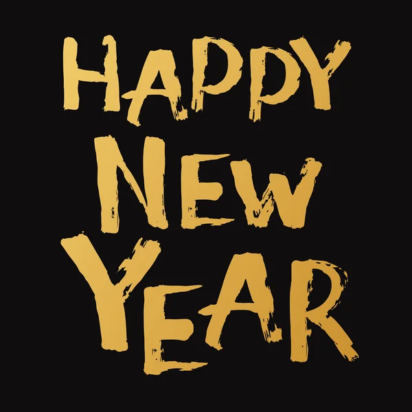 Šťastný nový rok přáníčko. — Stockový vektor