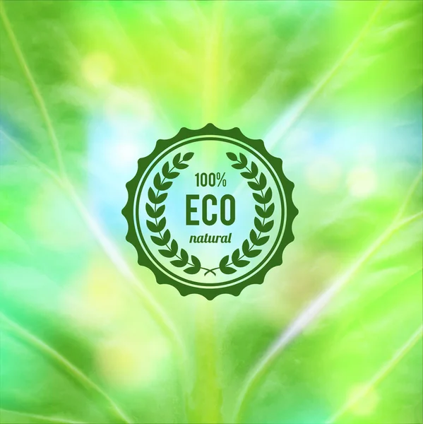 Concept d'éco-conception verte — Image vectorielle