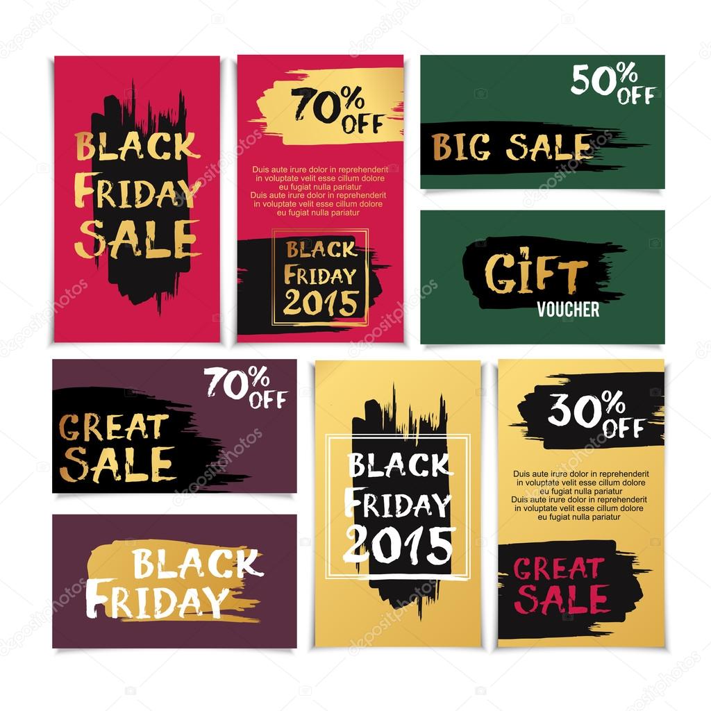 Black Friday Sale banners