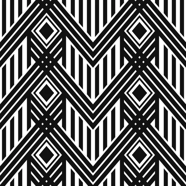 Art Deco seamless vintage wallpaper pattern. Geometric vector de — Stock Vector