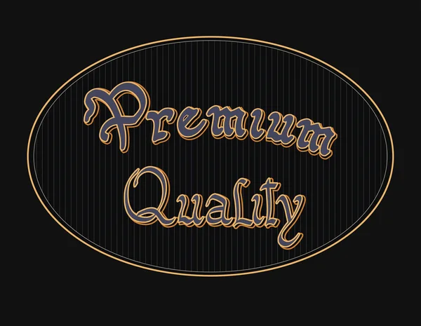 Qualité Premium — Image vectorielle