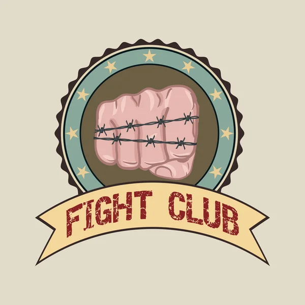 Club de lucha — Vector de stock