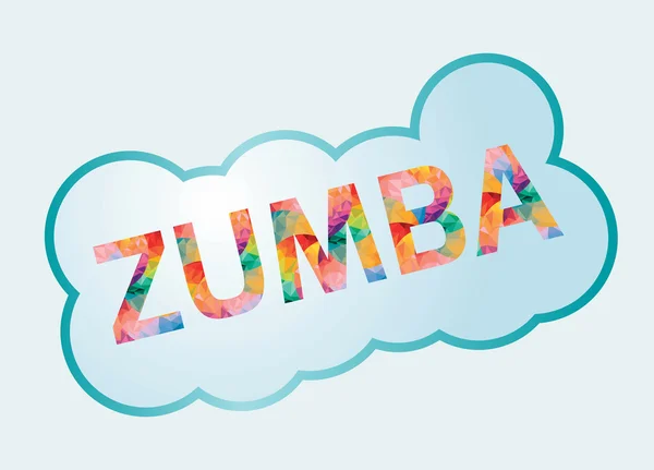 Zumba — Wektor stockowy