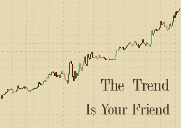 傾向はあなたの友人. — ストックベクタ