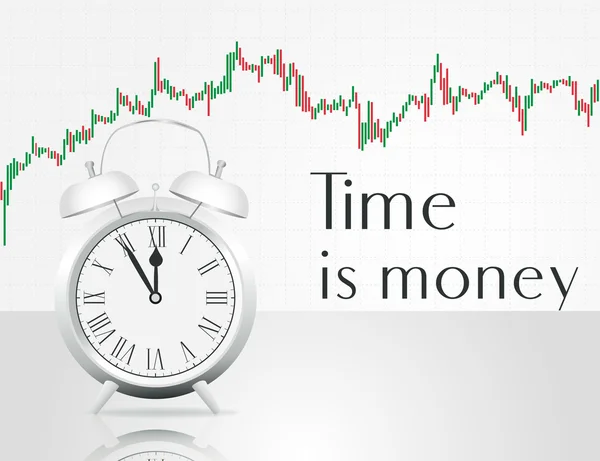 Le temps est argent — Image vectorielle