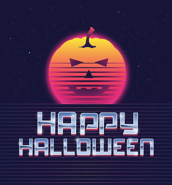 Feliz Halloween. — Vector de stock