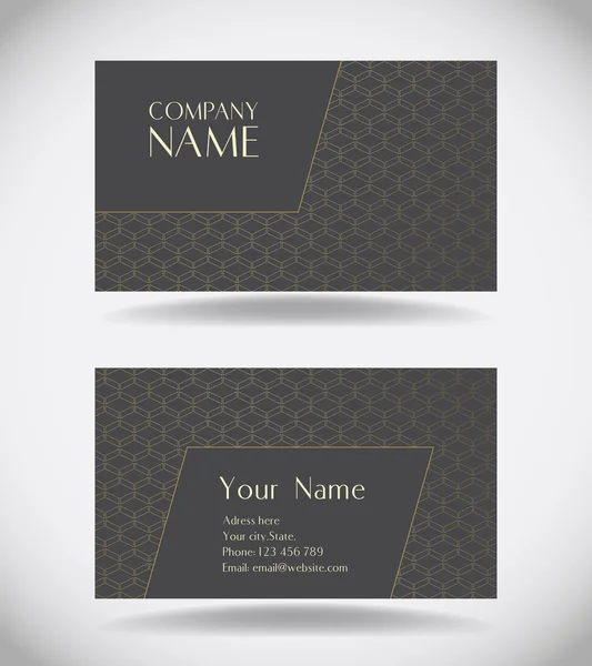 Business cards templates — Stock Vector