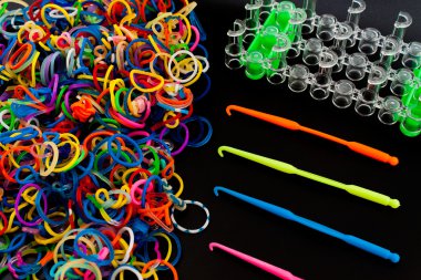 renkli lastik bantlar