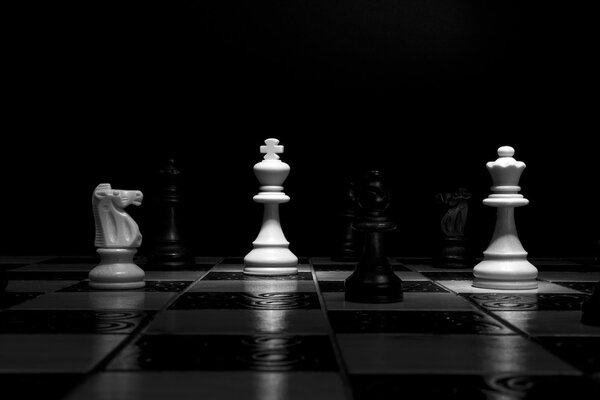 Photographed on a chess board