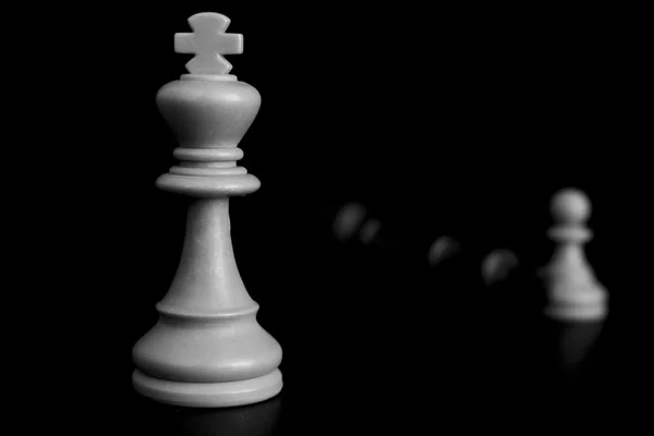 Yalıtım modunda fotoğrafı satranç — Stok fotoğraf