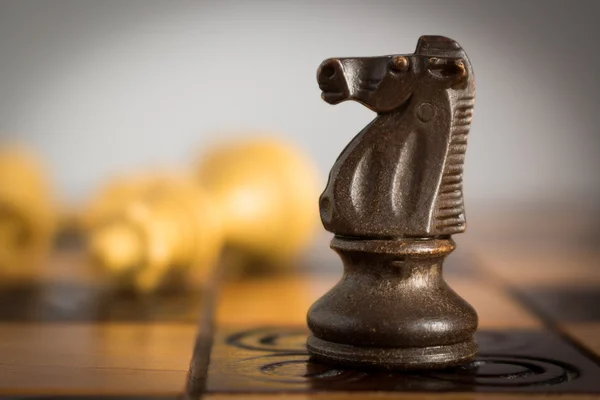 チェス盤で撮影 — ストック写真