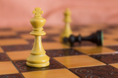 satranç tahtasında fotoğrafı