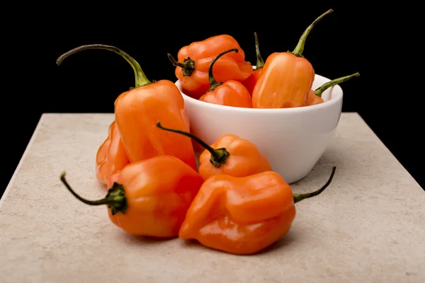 Orange Habanero Pepper — Stok Foto