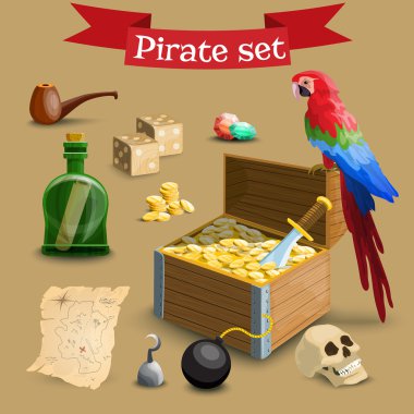 Korsan illüstrasyonlar topluluğu.