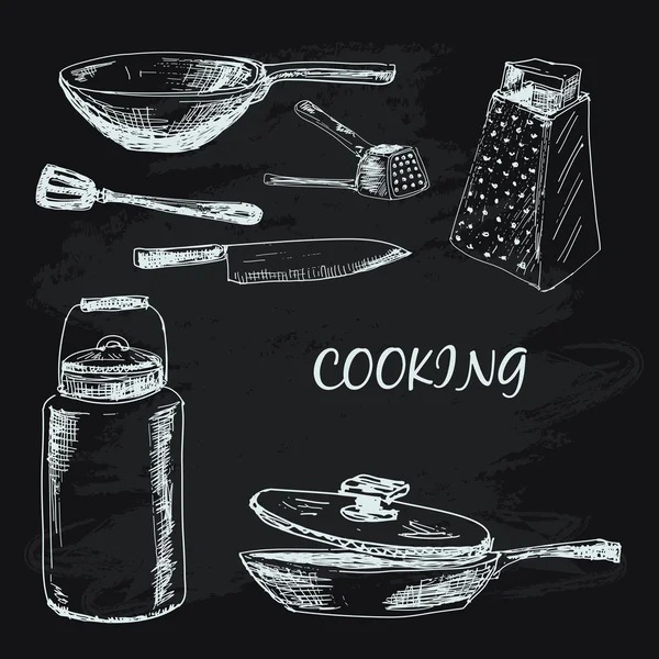Μαγείρεμα συλλογή — Διανυσματικό Αρχείο
