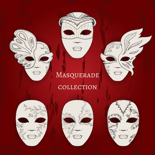 Masquerade. - Stok Vektor