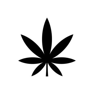 Ot yaprağı taslak ikonu izole edildi. Mobil konsept, web tasarımı ve oyunlar için sembol, logo illüstrasyonu.