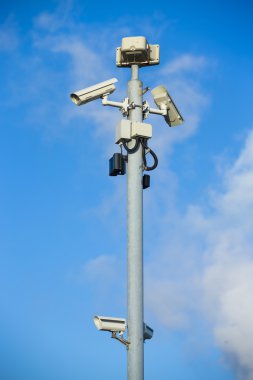 CCTV güvenlik kamera bir bağlantı noktası