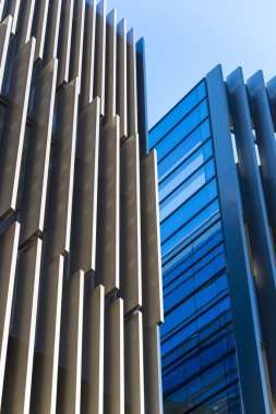 İle modern kurumsal mimari ofis binaları